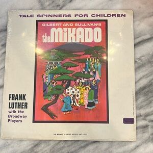 The Mikado Tale Spinners For Children Frank Luther LP New Sealed United Artists
